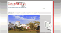 Desktop Screenshot of intraform.de